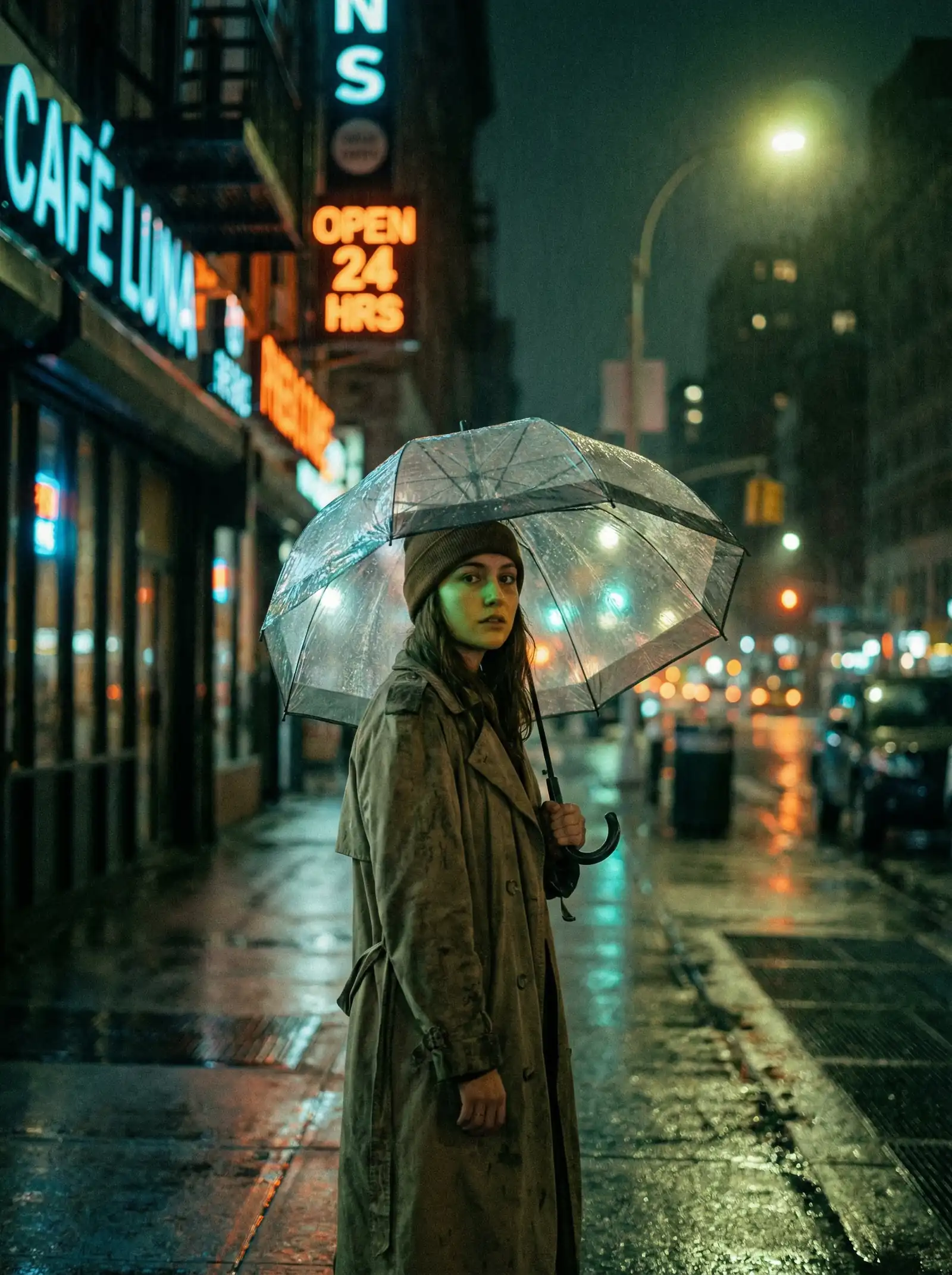 蜜桃传媒 本周佳作 - 雨夜独行